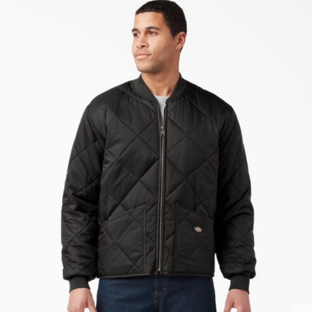 COPY - Dickies Navy Blue diamond quilted 2XLT jacket